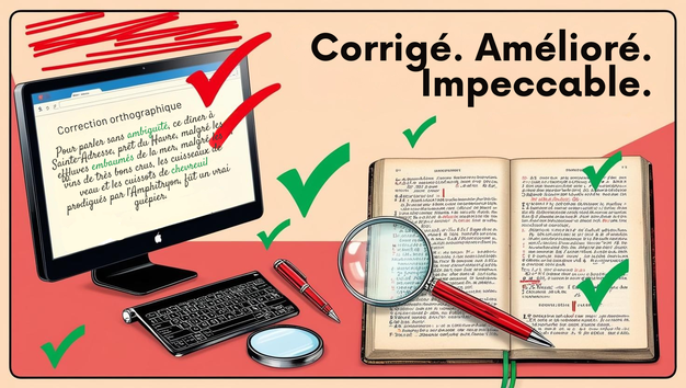 Je vais corriger vos fautes d'orthographe et améliorer vos textes par ...