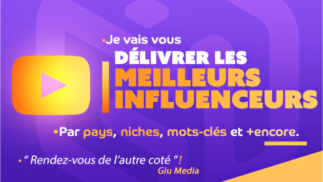 Je vais trouver les MEILLEURS INFLUENCEURS YOUTUBE par Nicolas_Gargiulo