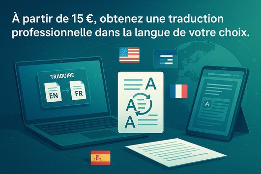 Je vais offrir des services de traduction multilingue de haute qualité ...