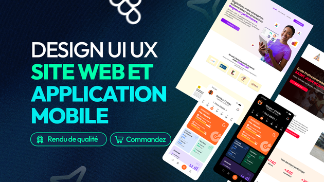 Je vais créer votre la maquette Figma de votre site web ou de votre ...