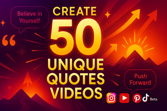 I will create 10 Powerful Quote Videos for Reels, Shorts & TikToks ...