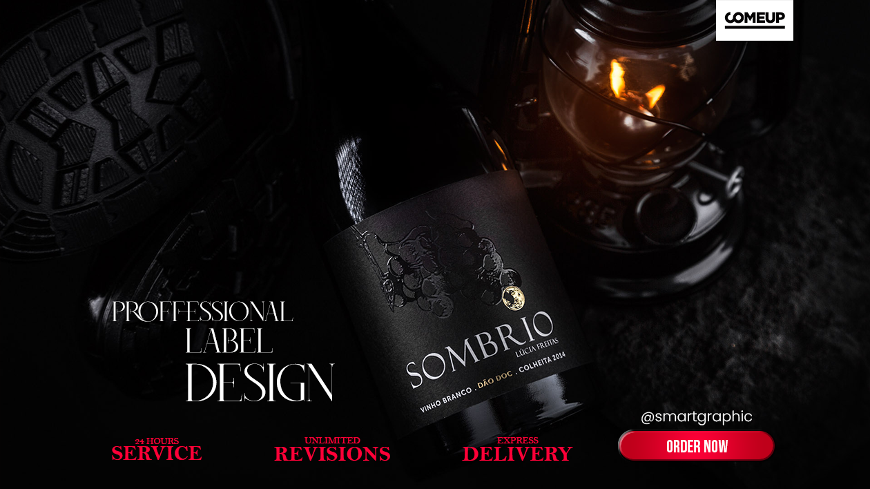 I will design packaging label for your product and bottle by smartgraphic