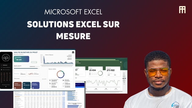 Je vais vous concevoir des solutions excel sur mesure par Management_Mania