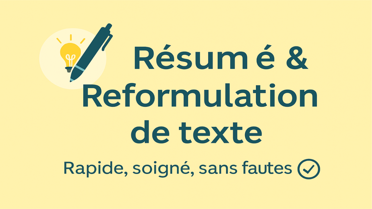 Je vais R sum de texte ou reformulation - 3c1c71c1 Swello 686c5cb09d464 