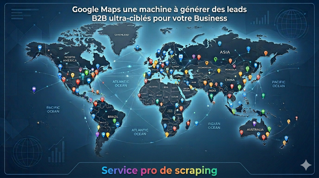 Je vais transformer Google Maps en une machine à générer des leads B2B ...