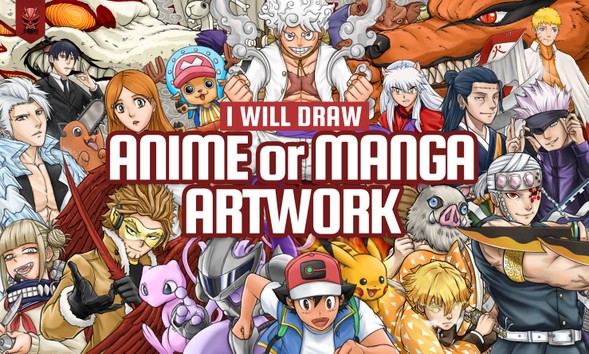 I will draw anime or manga artwork for all your needs by Bushi_Studio