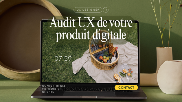 Je vais réaliser l'Audit UX/UI complet de votre site ou app, conversion ...