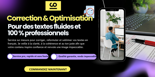 Je vais corriger, relire et améliorer vos textes en français par Oeil ...