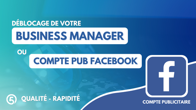 Je vais vous aider à débloquer votre Business Manager ou compte ...
