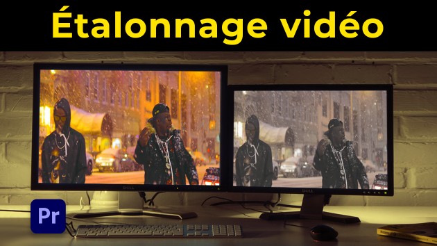Je vais vous faire un étalonnage et une correction des couleurs
