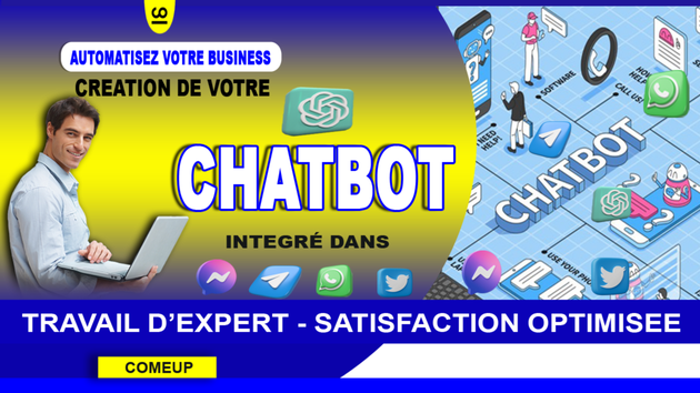 Je vais créer un chatbot pour automatiser votre business par Digi_lePro