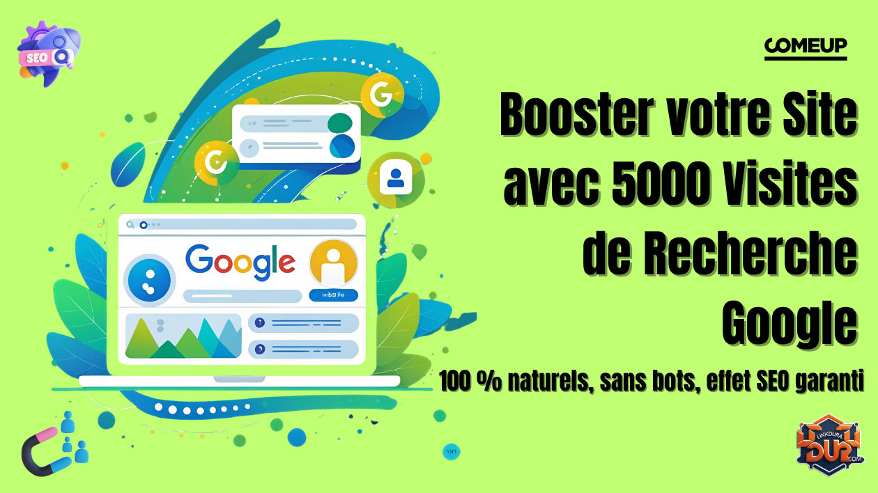 Visites de Google Search