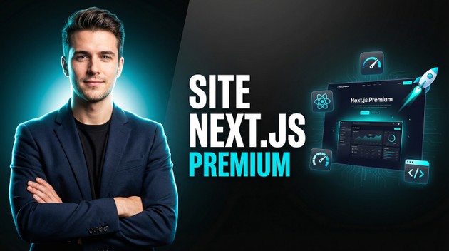 Je vais créer votre site web ultra rapide et moderne en Next.js React ...