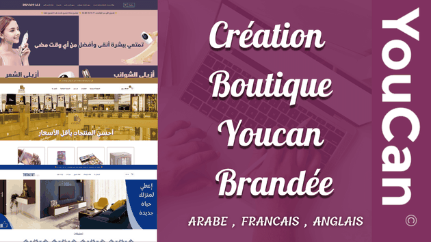 Je vais créer votre boutique youcan.shop en 48h par DigiTarget