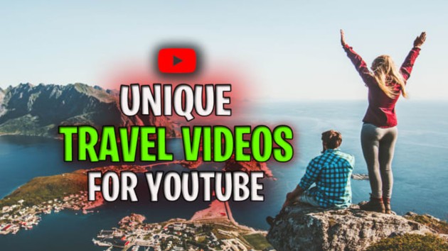 I will provide 10 unique travel and historical videos for YouTube and ...