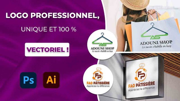 Je vais créer un logo unique et professionnel pour votre marque par Ha_mido