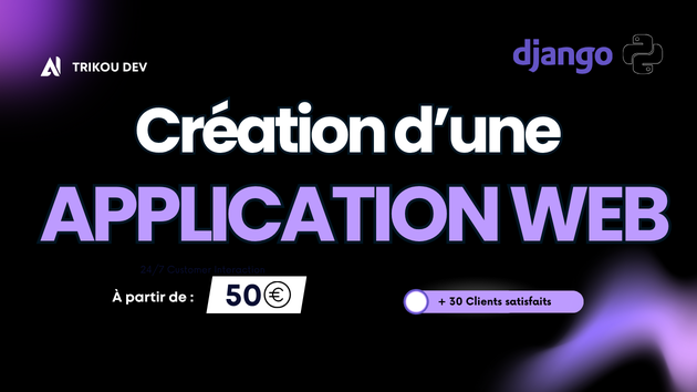 Je vais créer votre application web performante et sécurisée avec ...