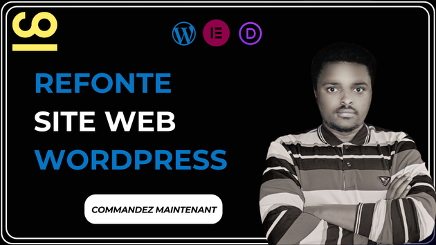 Je vais faire la refonte de votre site Divi ou Elementor sur WordPress ...