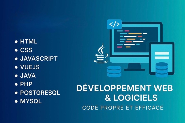 Je vais développer des applications web et backend fiables et ...