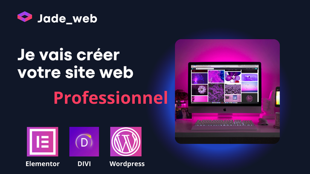 Je vais créer votre site web avec wordpress avec DIVI par Jade_web