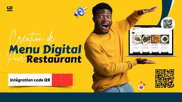 Je vais créer un menu digital avec code QR pour restaurant par Romarik