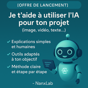 Je vais t'apprendre à utiliser lIA pour ton objectif (image, vidéo ...