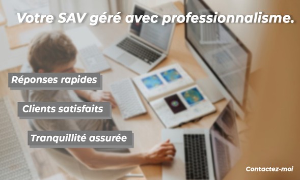 Je vais gérer votre service client SAV par HellaAndrianantena