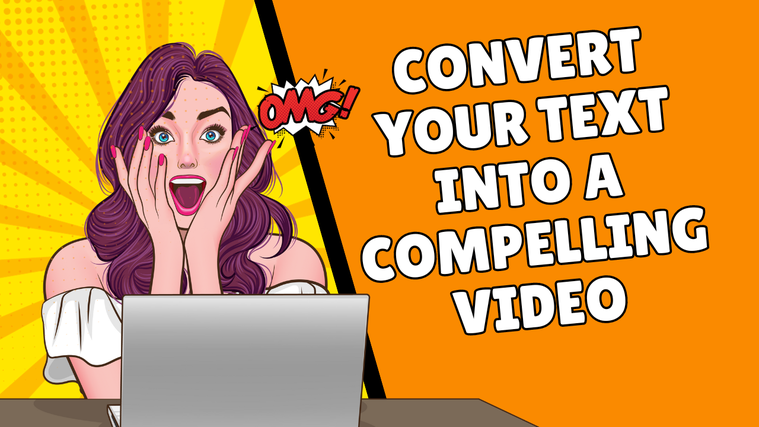 I will turn your English text into a compelling video with voiceover by ...