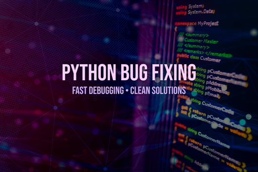 I will fix bugs in your python script or project by B_Robert
