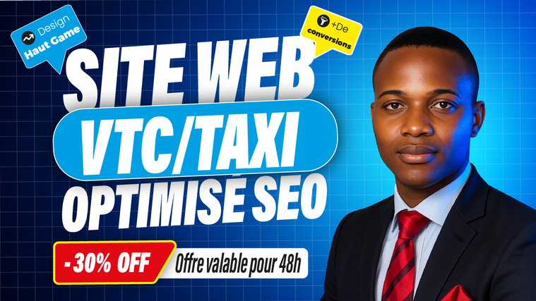 Je vais créer votre site de taxi ou Vtc par Elite_Conversion