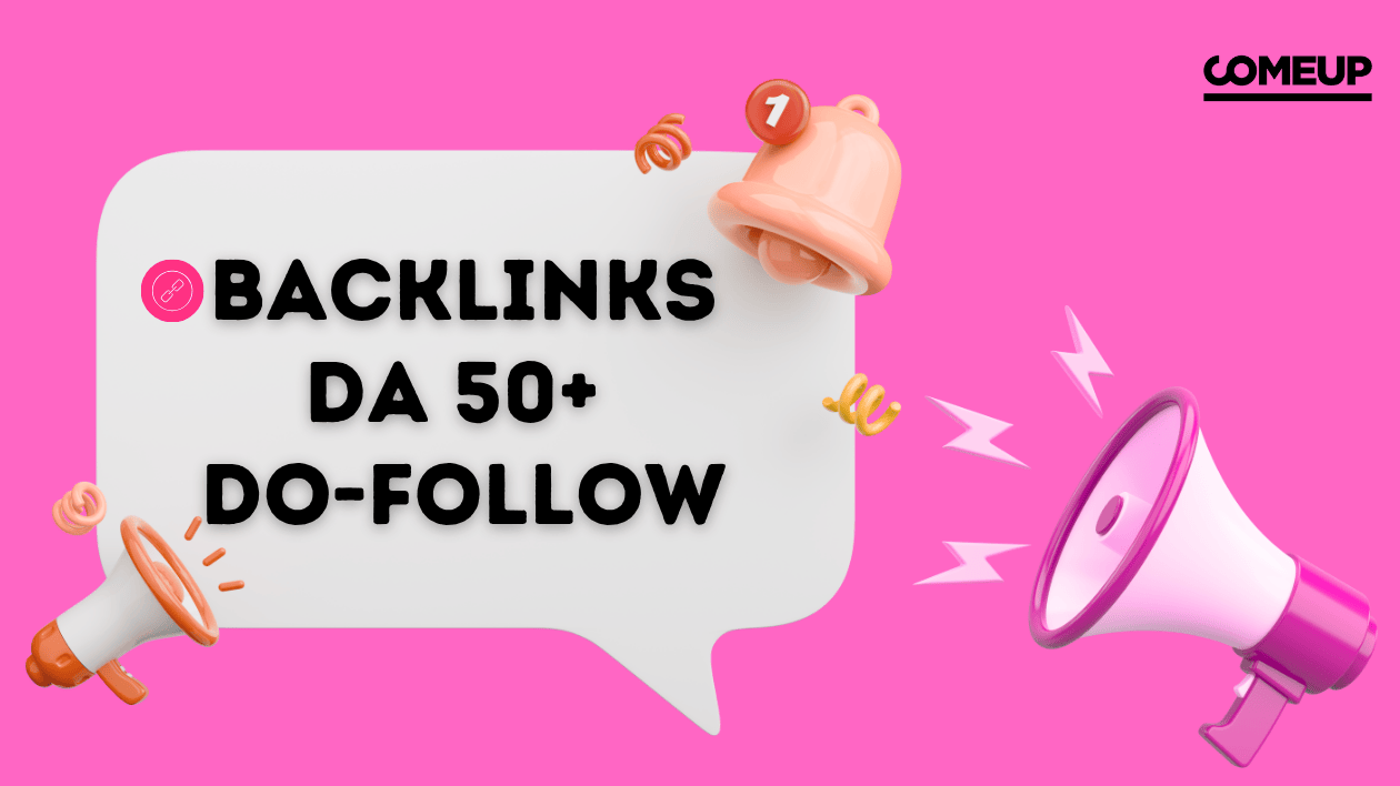 15 backlinks dofollow DA 50 plus