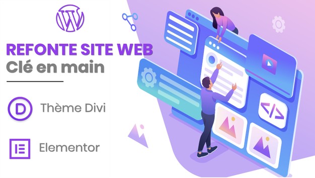 Je vais effectuer la refonte de votre site internet wordpress Divi ou ...