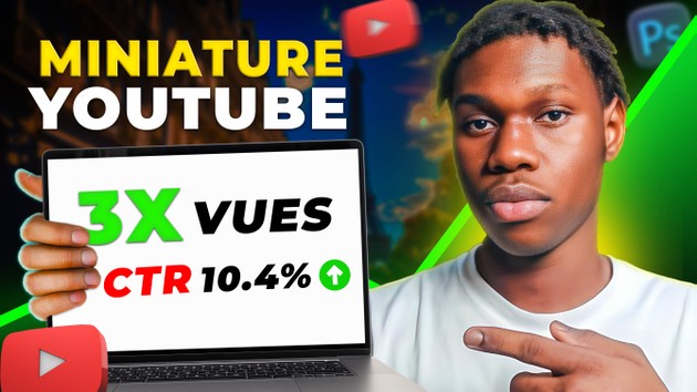 Je vais créer une miniature YouTube attrayante et percutante par mdmx_dlo