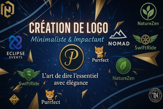 Je vais Procéder à la création de votre logo professionnel et impactant ...
