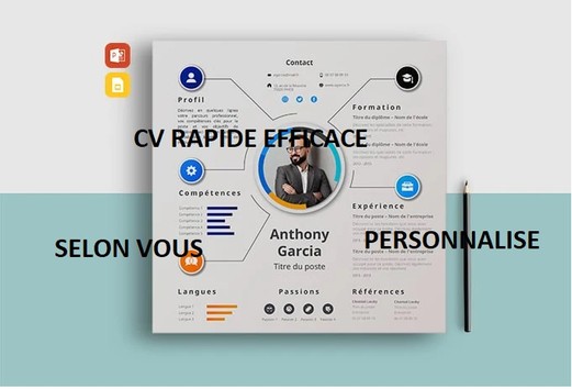 Je vais faire votre CV en un temps record soit selon vos envie votre ...