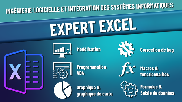 Je vais être votre expert excel, modélisation, automatisation, graphe ...