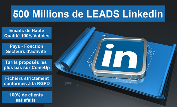 Je vais vous générer sur LinkedIn des Leads B2B qualifiés avec emails ...