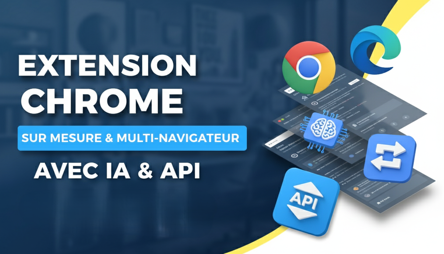Je vais créer votre extension Chrome et Edge sur-mesure, avec IA et ...