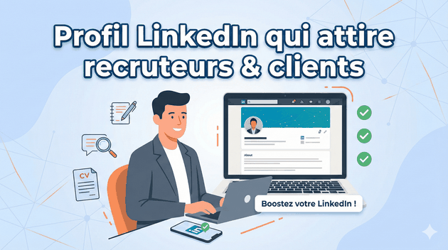 Je vais rédiger votre profil LinkedIn professionnel qui attire ...