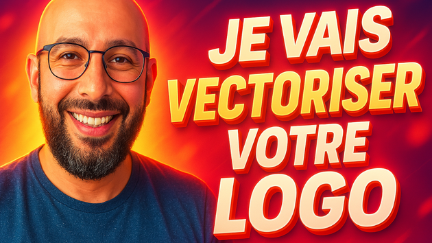 Je vais vectoriser/améliorer votre logo pixelisé par Nordine_Belgique