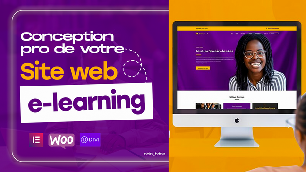 Je vais créer un site web e-learning et formation en ligne avec ...