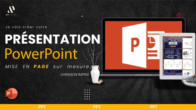 Je vais créer votre Présentation PowerPoint par Graphic_Sharp