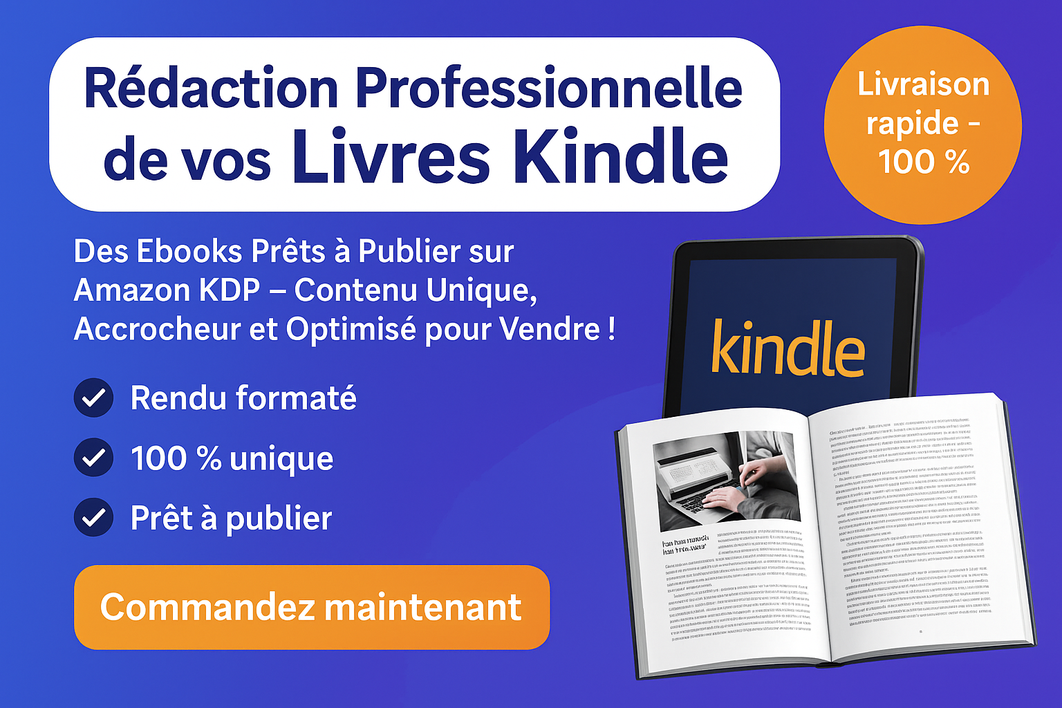 Ebook Amazon KDP formatage