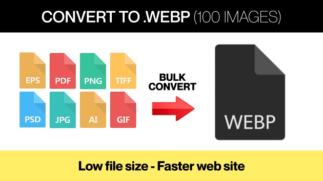 I will convert any image in to webp format by kashnuda