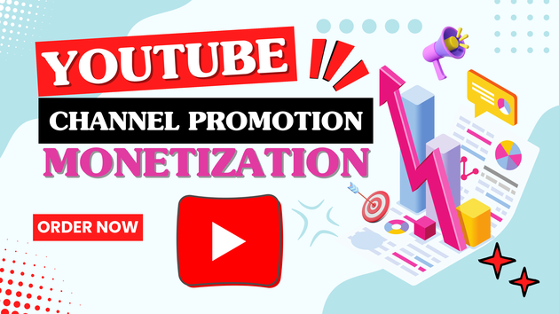 I will do organic channel promotion for monetization by