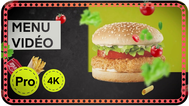 Je vais réaliser votre Menu vidéo professionnelle 4K par CiMedia