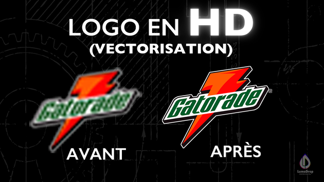 Je vais vectoriser votre logo/image pixelisé vite et bien par Daniel_vera