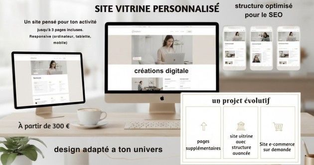 Je vais creer un site internet professionnel et moderne par ManonGigneys