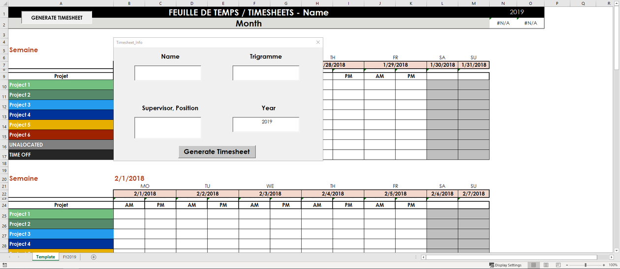 Je vais automatiser vos activités Excel (modélisation, macros VBA, userform)