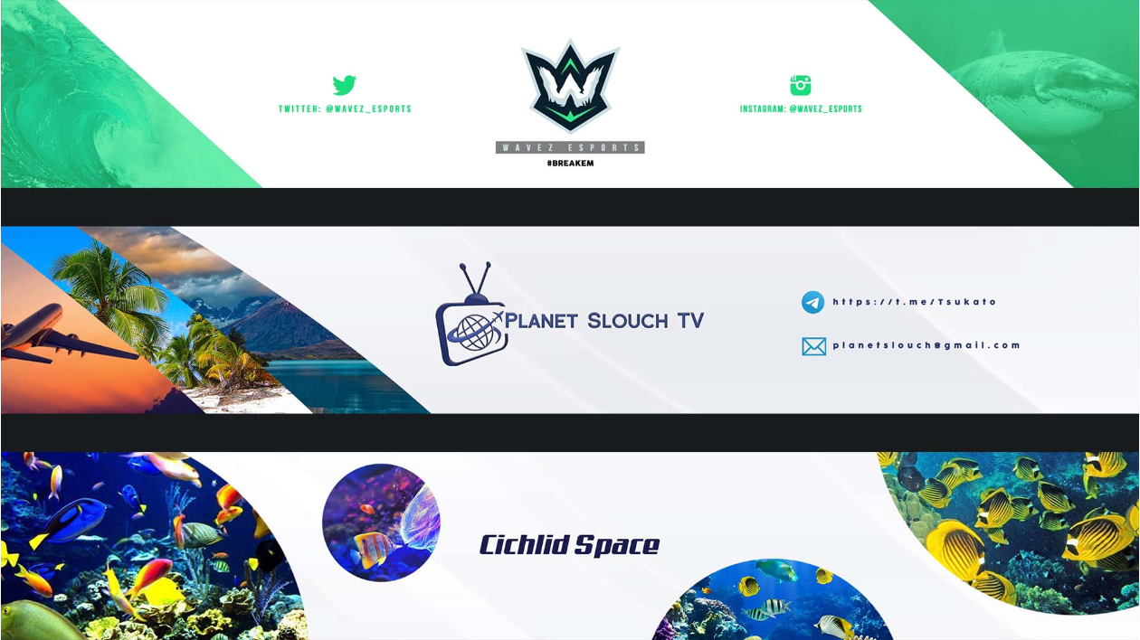 Je vais créer votre bannière Youtube, Facebook, Twitter, ou Twitch